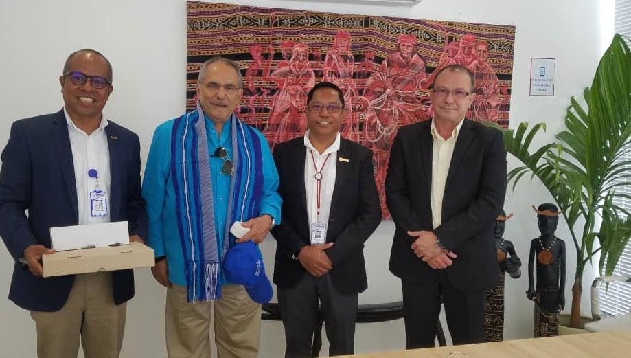 Vizita husi Ex.Presidente RDTL Dr. Jose Ramos Horta  mai BNCTL