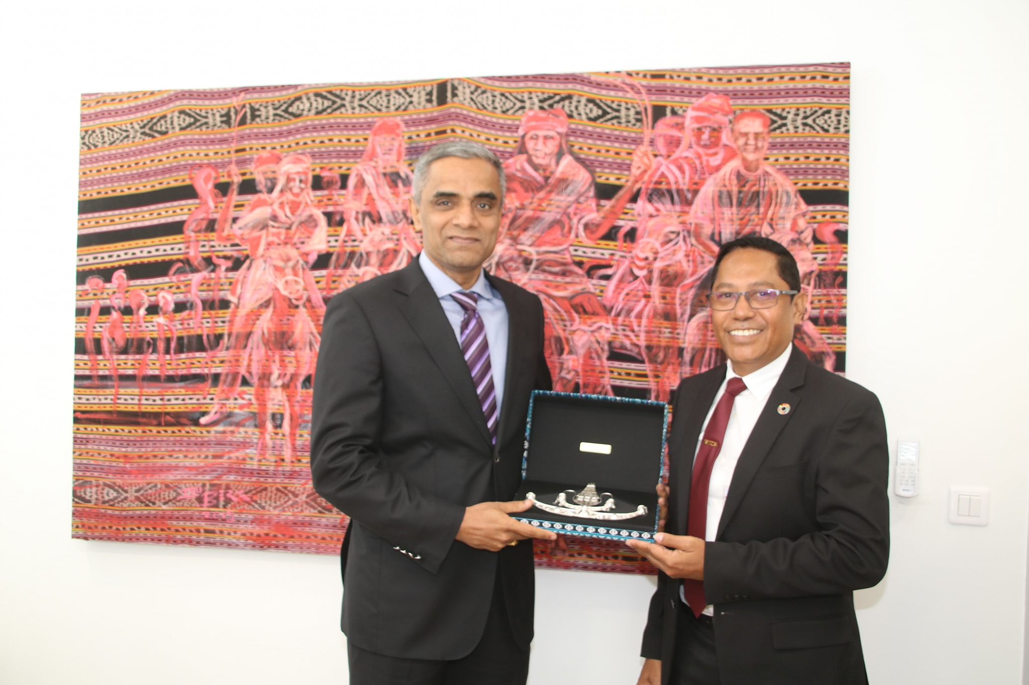 Meeting with ADB Alternate Executive Director, DG SERD and ADB-TLRM team