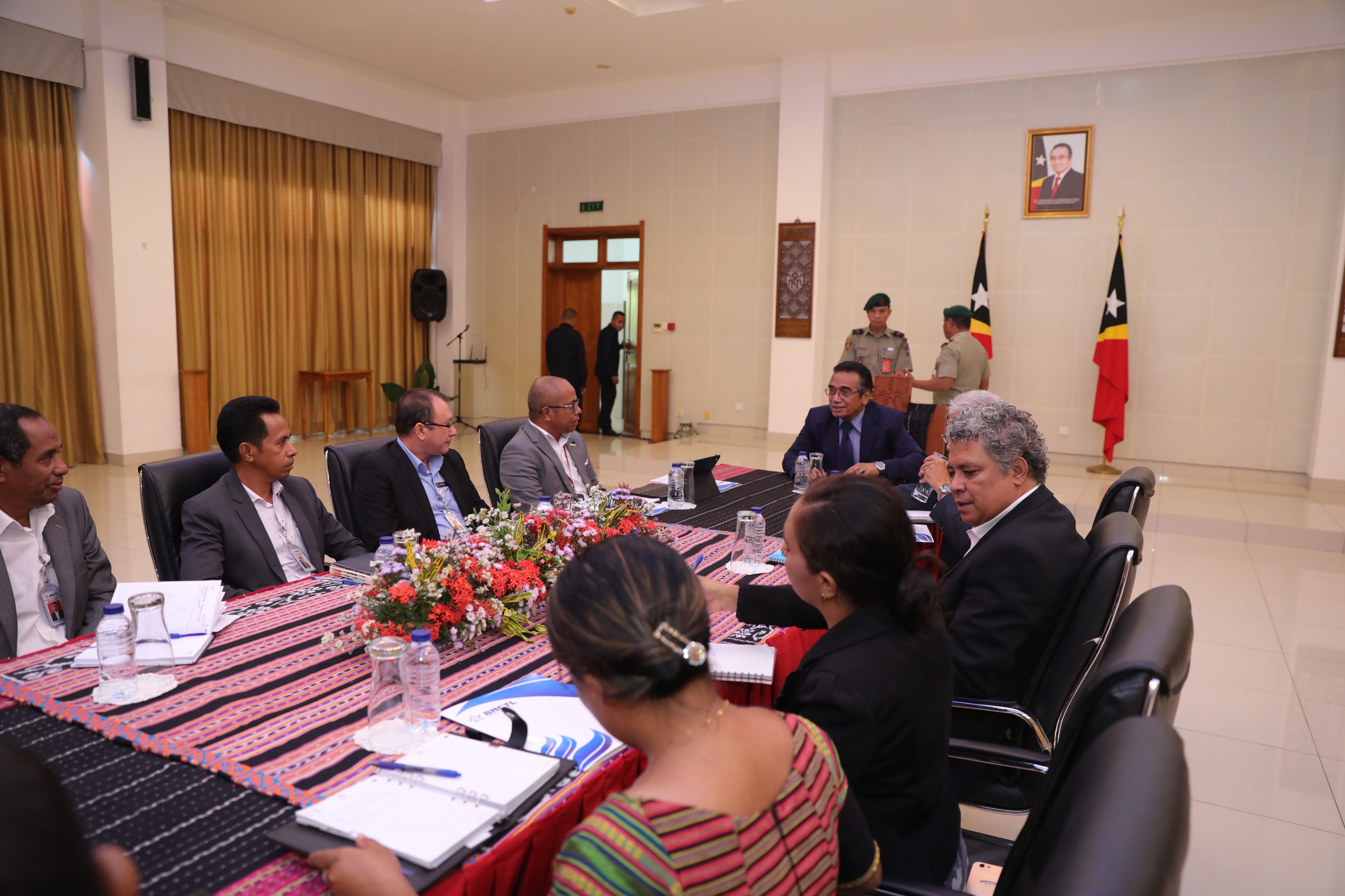 Meeting with President RDTL 